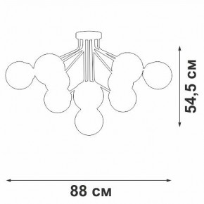 Потолочная люстра Vitaluce V42870 V42870-8/10PL в Ханты-Мансийске - hanty-mansiysk.mebel24.online | фото