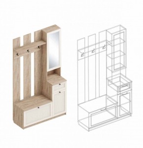 Прихожая Филадельфия (модульная) в Ханты-Мансийске - hanty-mansiysk.mebel24.online | фото 4