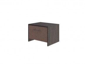 PROxSON Тумба Varna (ЛДСП+ткань Дуб Кантербери/Tesla Брауни) 51x40 в Ханты-Мансийске - hanty-mansiysk.mebel24.online | фото