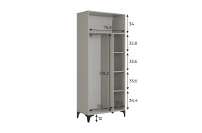 РИЧ Шкаф двухдверный в Ханты-Мансийске - hanty-mansiysk.mebel24.online | фото 3