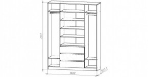 НИЦЦА-3 Шкаф 4-х дверный (НЦ.03) в Ханты-Мансийске - hanty-mansiysk.mebel24.online | фото 2