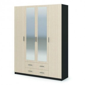 Шкаф 4-х створчатый Гармония ШК-602М в Ханты-Мансийске - hanty-mansiysk.mebel24.online | фото 1