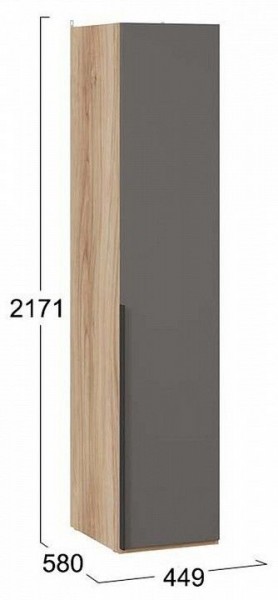 Шкаф для белья Порто СМ-393.07.001 в Ханты-Мансийске - hanty-mansiysk.mebel24.online | фото 3