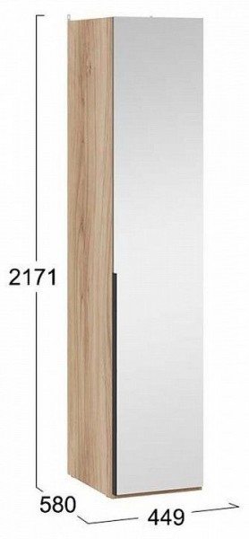Шкаф для белья Порто СМ-393.07.002 в Ханты-Мансийске - hanty-mansiysk.mebel24.online | фото 4
