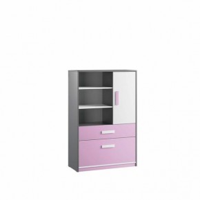 Шкаф книжный Кэнди КШ-2 Лаванда в Ханты-Мансийске - hanty-mansiysk.mebel24.online | фото