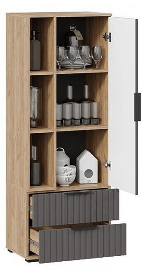Шкаф комбинированный Хилтон в Ханты-Мансийске - hanty-mansiysk.mebel24.online | фото 2