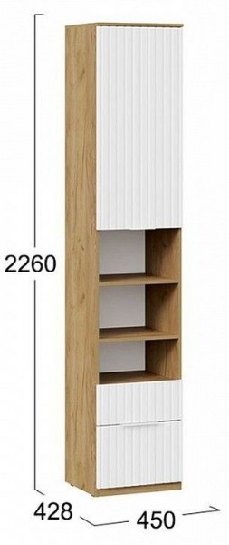 Шкаф комбинированный Хилтон Исп. 2 в Ханты-Мансийске - hanty-mansiysk.mebel24.online | фото 8