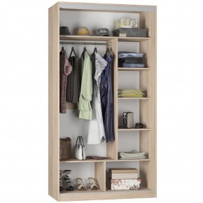 Шкаф-купе B-220х120х60-2 "Белла" в Ханты-Мансийске - hanty-mansiysk.mebel24.online | фото