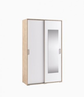 Шкаф-купе Бланка Дуб сонома/Белый в Ханты-Мансийске - hanty-mansiysk.mebel24.online | фото 1