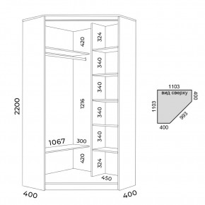 Шкаф-купе ХИТ-У-22-4-11 в Ханты-Мансийске - hanty-mansiysk.mebel24.online | фото 2