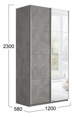 Шкаф-купе Траст СШК 2.120.60-11.13 в Ханты-Мансийске - hanty-mansiysk.mebel24.online | фото 3