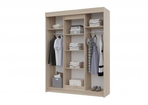 Шкаф-купе VICTOR (Сонома-Белый) в Ханты-Мансийске - hanty-mansiysk.mebel24.online | фото 2