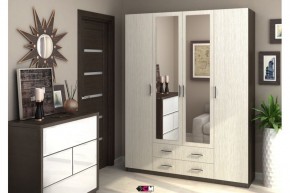 Шкаф Квадро венге/дуб белфорд в Ханты-Мансийске - hanty-mansiysk.mebel24.online | фото 2