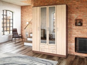 Шкаф Квадро венге/дуб белфорд в Ханты-Мансийске - hanty-mansiysk.mebel24.online | фото 4