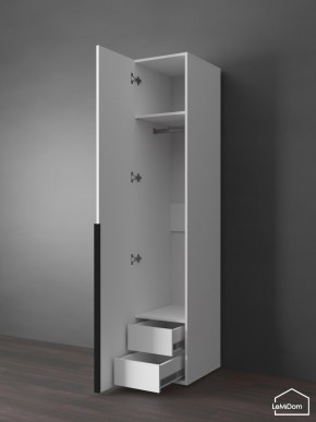 Шкаф Linnea MHR-1-3 2050х400х510 (Белый-М 11.1.1) в Ханты-Мансийске - hanty-mansiysk.mebel24.online | фото 7