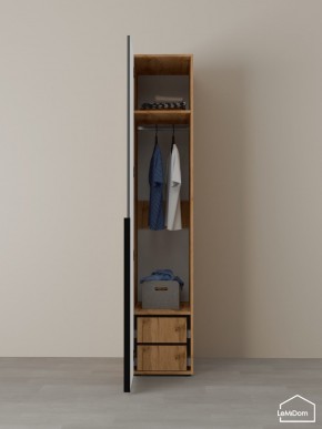 Шкаф Linnea MHR-1-3 2050х400х510 (ДВ-М 11.1.25) в Ханты-Мансийске - hanty-mansiysk.mebel24.online | фото 5