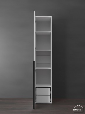 Шкаф Linnea MHR-1-4 2050х400х510 (Белый-М 11.1.1) в Ханты-Мансийске - hanty-mansiysk.mebel24.online | фото 7