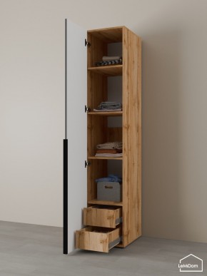 Шкаф Linnea MHR-1-4 2050х400х510 (ДВ-М 11.1.25) в Ханты-Мансийске - hanty-mansiysk.mebel24.online | фото 5