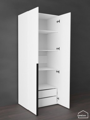 Шкаф Linnea MHR-2-4 2050х800х510 (Белый-М 11.1.2) в Ханты-Мансийске - hanty-mansiysk.mebel24.online | фото 6