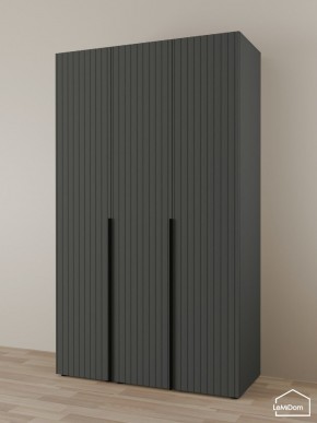 Шкаф Linnea MHR-3-1 2050х1200х510 (Графит-М 11.1.25) в Ханты-Мансийске - hanty-mansiysk.mebel24.online | фото