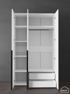 Шкаф Linnea MHR-3-2 2050х1200х510 (Белый-М 11.1.2) в Ханты-Мансийске - hanty-mansiysk.mebel24.online | фото 6