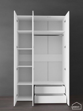 Шкаф Linnea MHR-3PO-2 2050х1200х510 (Белый-М 11.1.1) в Ханты-Мансийске - hanty-mansiysk.mebel24.online | фото 5