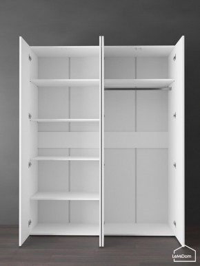 Шкаф Linnea MHR-4PO-1 2050х1600х510 (Белый-М 11.1.2) в Ханты-Мансийске - hanty-mansiysk.mebel24.online | фото 4
