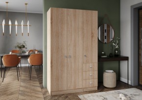 Шкаф Лофт 3-х створчатый в Ханты-Мансийске - hanty-mansiysk.mebel24.online | фото 3