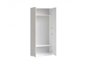 Шкаф МАКС двухстворчатый, цвет белый в Ханты-Мансийске - hanty-mansiysk.mebel24.online | фото 2