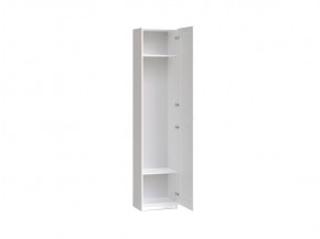 Шкаф МАКС однодверный узкий, цвет белый в Ханты-Мансийске - hanty-mansiysk.mebel24.online | фото 2