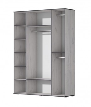 Шкаф Норден 1600 (Дуб Крафт Белый) в Ханты-Мансийске - hanty-mansiysk.mebel24.online | фото 2
