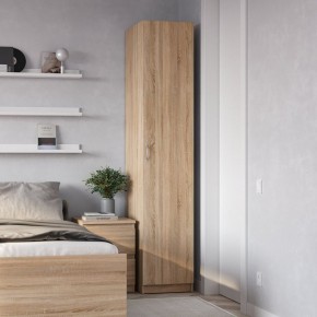 Шкаф ПЕГАС однодверный, цвет Дуб Сонома в Ханты-Мансийске - hanty-mansiysk.mebel24.online | фото 4