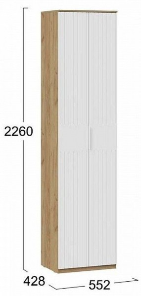 Шкаф платяной Хилтон Исп. 2 в Ханты-Мансийске - hanty-mansiysk.mebel24.online | фото 7