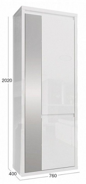 Шкаф платяной Норден СТЛ.413.01 в Ханты-Мансийске - hanty-mansiysk.mebel24.online | фото 3