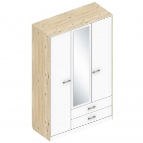 Шкаф "Милана" 3-х створчатый с 2 ящиками в Ханты-Мансийске - hanty-mansiysk.mebel24.online | фото