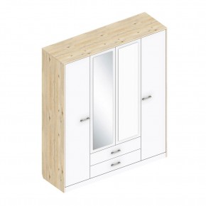 Шкаф "Милана" 4-х створчатый в Ханты-Мансийске - hanty-mansiysk.mebel24.online | фото