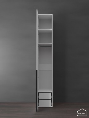 Шкаф с антресолью Linnea MHR-1A-3 2450х400х510 (Белый-М 11.1.1) в Ханты-Мансийске - hanty-mansiysk.mebel24.online | фото 5