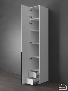 Шкаф с антресолью Linnea MHR-1A-4 2450х400х510 (Белый-М 11.1.2) в Ханты-Мансийске - hanty-mansiysk.mebel24.online | фото 5