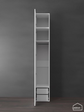 Шкаф с антресолью Linnea MHR-1POA-3 2450х400х510 (Белый-М 11.1.2) в Ханты-Мансийске - hanty-mansiysk.mebel24.online | фото 5