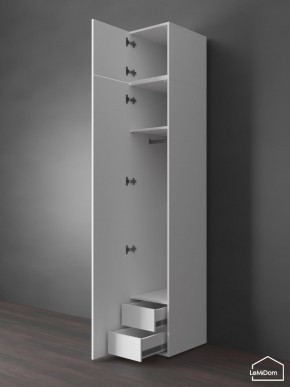 Шкаф с антресолью Linnea MHR-1POA-3 2450х400х510 (Белый-М 11.1.2) в Ханты-Мансийске - hanty-mansiysk.mebel24.online | фото 6