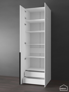 Шкаф с антресолью Linnea MHR-2A-4 2450х800х510 (Белый-М 11.1.2) в Ханты-Мансийске - hanty-mansiysk.mebel24.online | фото 5