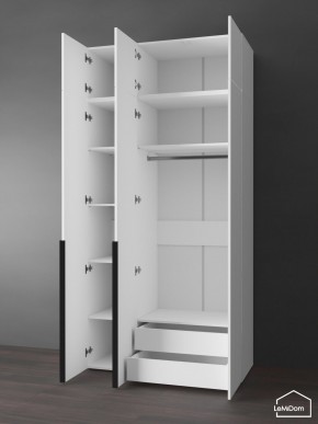 Шкаф с антресолью Linnea MHR-3A-2 2450х1200х510 (Белый-М 11.1.2) в Ханты-Мансийске - hanty-mansiysk.mebel24.online | фото 5
