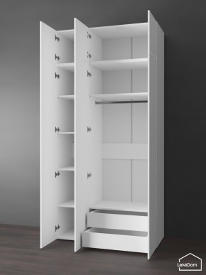 Шкаф с антресолью Linnea MHR-3POA-2 2450х1200х510 (Белый-М 11.1.1) в Ханты-Мансийске - hanty-mansiysk.mebel24.online | фото 5