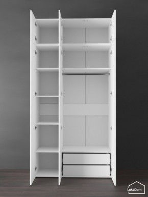 Шкаф с антресолью Linnea MHR-3POA-2 2450х1200х510 (Белый-М 11.1.2) в Ханты-Мансийске - hanty-mansiysk.mebel24.online | фото 6