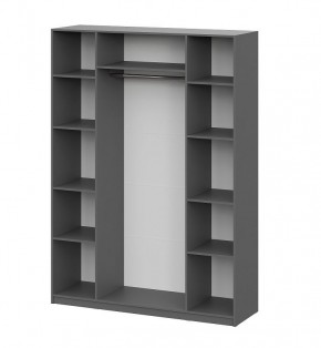 Шкаф ШК-5 (1600) Графит серый в Ханты-Мансийске - hanty-mansiysk.mebel24.online | фото 3
