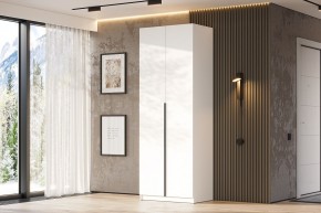 Шкаф ШК-5 + 2 полки (800) Белый текстурный в Ханты-Мансийске - hanty-mansiysk.mebel24.online | фото 2