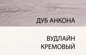 Шкаф угловой с полками 97х97, OLIVIA, цвет вудлайн крем/дуб анкона в Ханты-Мансийске - hanty-mansiysk.mebel24.online | фото 4