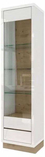 Шкаф-витрина Балтимор 414.03 в Ханты-Мансийске - hanty-mansiysk.mebel24.online | фото