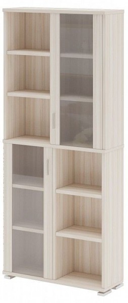 Шкаф-витрина Домино ПУ-30-2-ФС в Ханты-Мансийске - hanty-mansiysk.mebel24.online | фото 2
