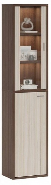 Шкаф-витрина Домино СУ(ш1в2)+1ФГ+1ФС в Ханты-Мансийске - hanty-mansiysk.mebel24.online | фото 2